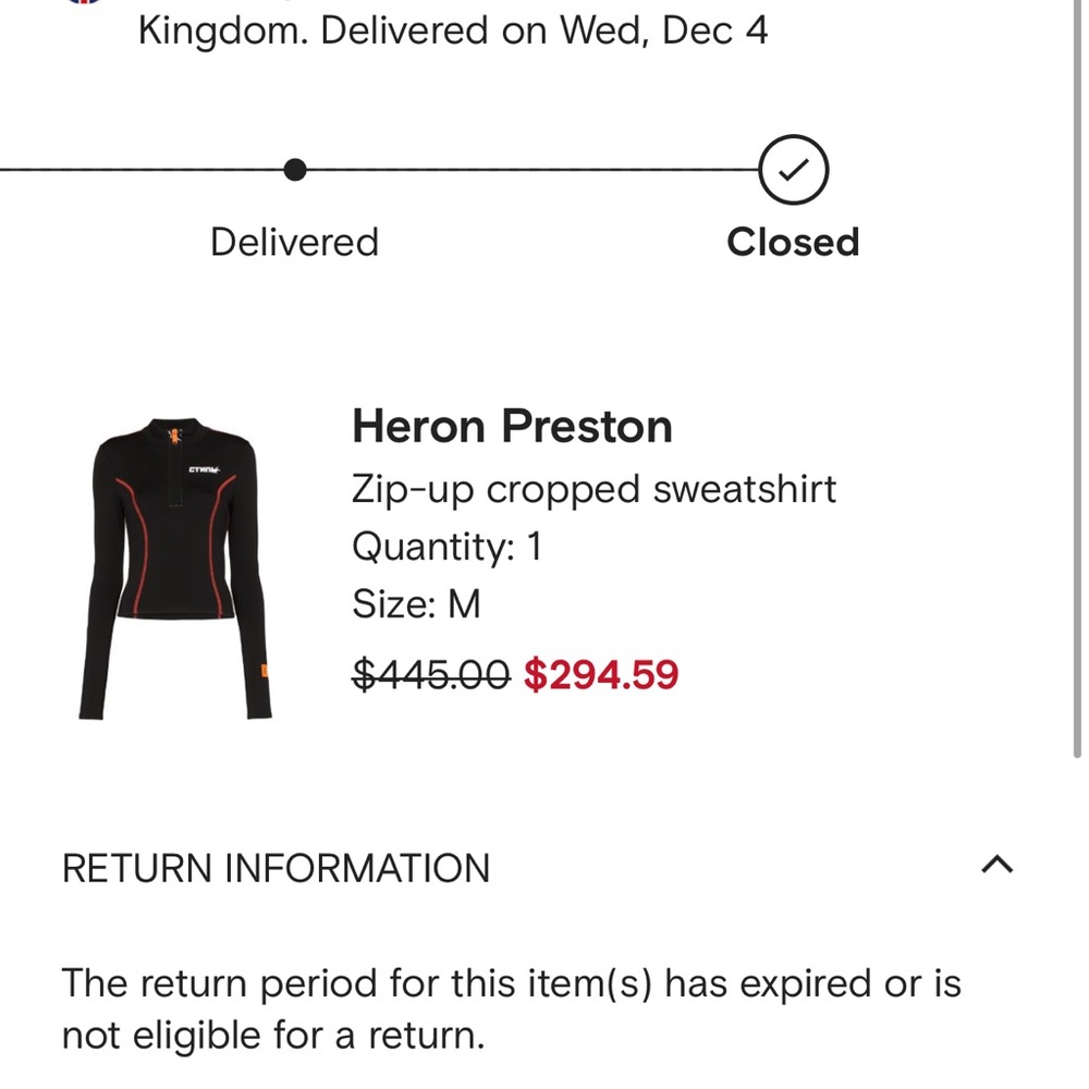 Brand new Heron Preston